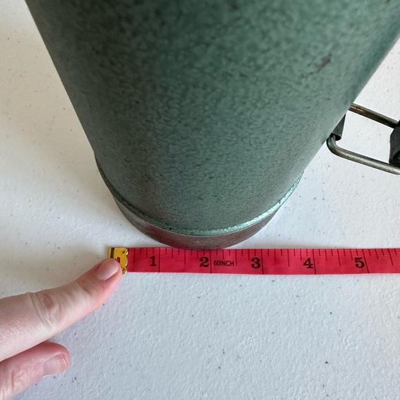 Vintage Aladdin Stanley Green Quart Size Thermos - Picture 7 of 10